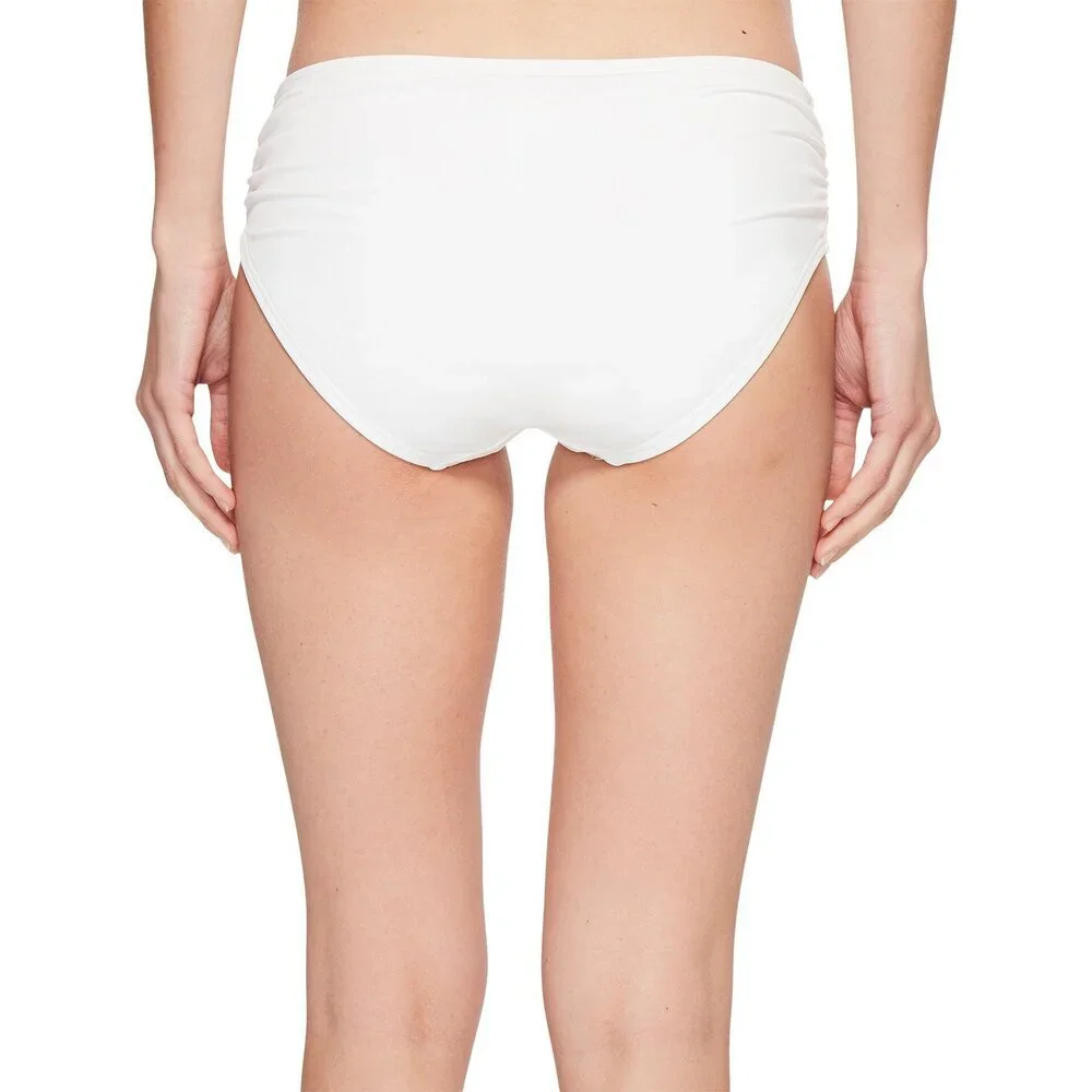 Michael Kors Women's White Full Coverage Bikini Bottom XS NWT